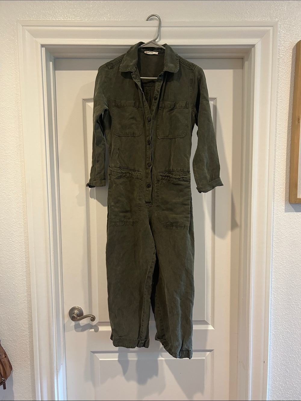 Marine Layer Olive Green Jumpsuit